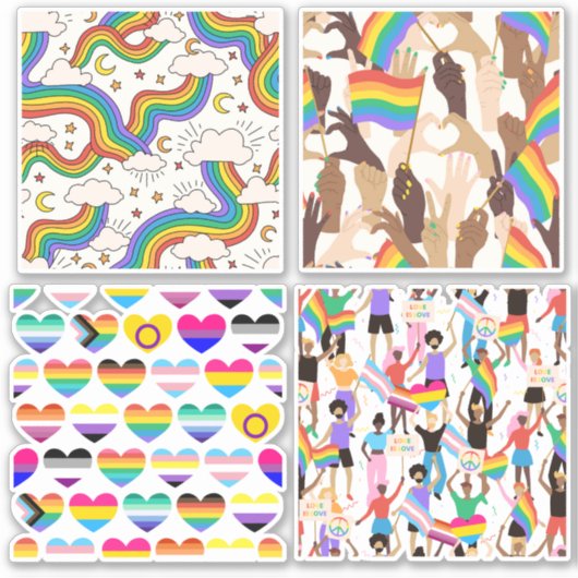Pride Stickers (Voorkant)