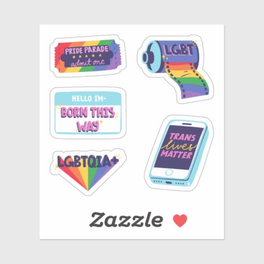Pride Stickers (Vel)