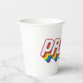 Pride | Stijl 70 Papieren Bekers (Voorkant)