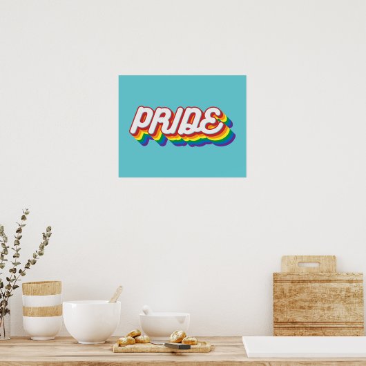 Pride | Stijl 70 Poster (Keuken)