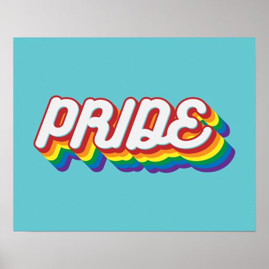 Pride | Stijl 70 Poster (Voorkant)