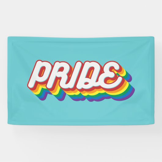 Pride | Stijl 70 Spandoek (Horizontaal)