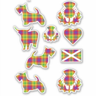 Pride Tartan Sticker