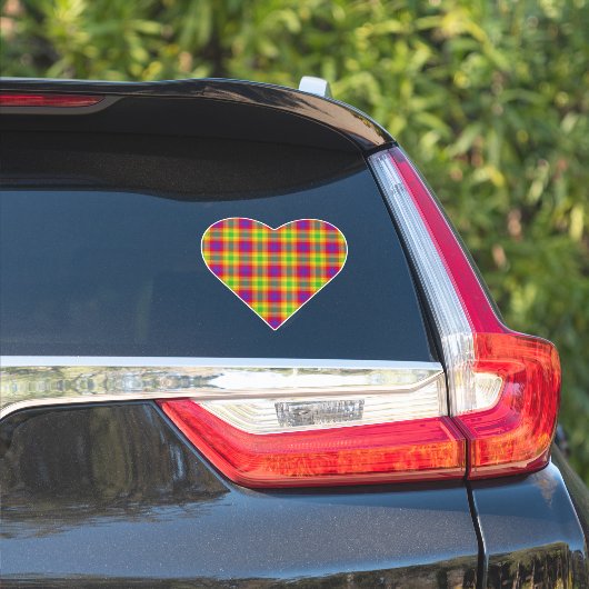 Pride Tartan Sticker (Auto Zijkant)