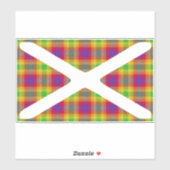 Pride Tartan Sticker (Vel)