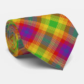 Pride Tartan Stropdas (Opgerold)