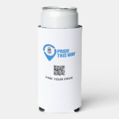 Pride This Way - Vind je Pride Coozie/Koeler (Seltzer Voorkant)