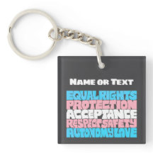 PRIDE Trans vlag LGBT gepersonaliseerde naam of te