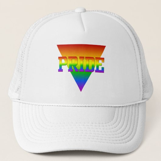 Pride Triangle casquette - choisir la couleur (Devant)