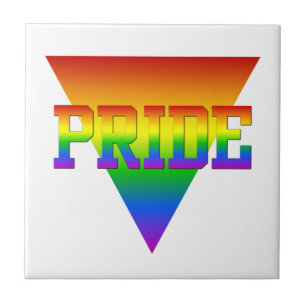 Pride Triangle-tegel Tegeltje