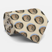 Pride van de Leeuw Stropdas (Opgerold)