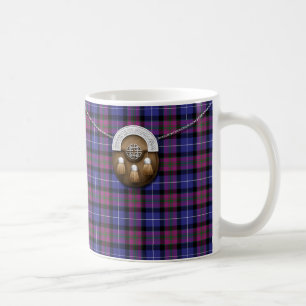 Pride van de Schotse Mode Tartan en Sporran Koffiemok
