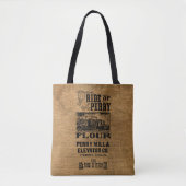 pride van Perry Flour Faux Burlap Sack Draagtas (Voorkant)