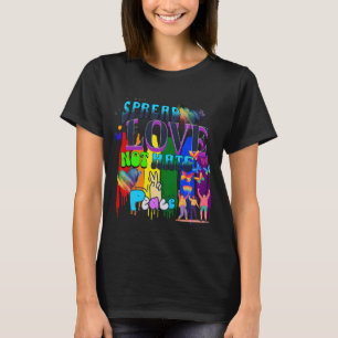 Pride Verspreid Liefde Niet Haat T-shirt