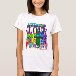 Pride Verspreid Liefde Niet Haat T-shirt