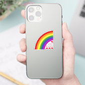 Pride Vlag Regenboog Sticker (Telefoon)