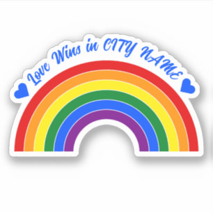 Pride Vlag Regenboog Sticker