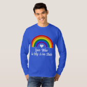 Pride Vlag Regenboog T-shirt (Voorkant volledig)