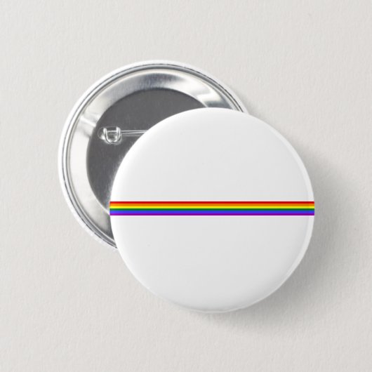 Pride vlag regenboogspeld voor aangepaste Button (Voorkant /achterkant)