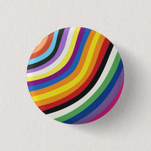 Pride-vlagkleuren Ronde Button 3,2 Cm (Voorkant)