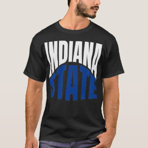 Pride voor Indiana State Travel Cultuur T-shirt