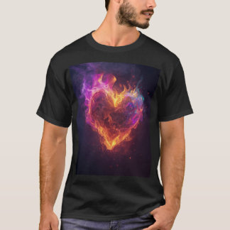 Pride Vuur Harten T-shirt