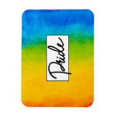 Pride Waterverf stijl Magneet (Verticaal)