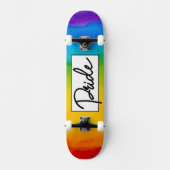 Pride Waterverf stijl Skateboard (Voorkant)