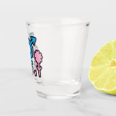 Prideful Blossoms Shot Glass Glas (Rechts)