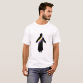 PrideJesus NonbinaryFlag T-shirt (Voorkant volledig)