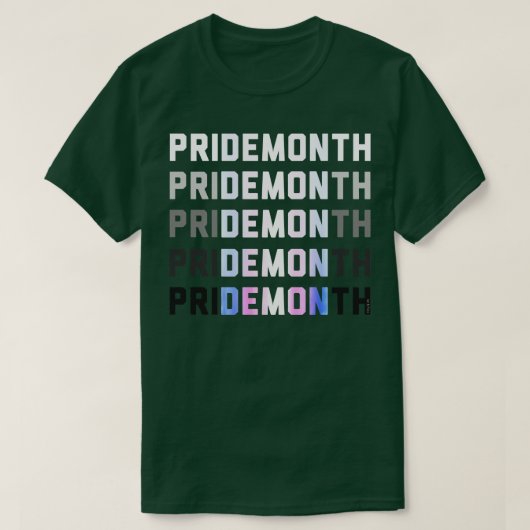 PriDEMONth trans T-shirt (Design voorkant)