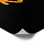 Pridesaurus Pride Gay T-Rex Dino Regenboog Poster (Hoek)