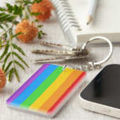 PrideSpark: Rainbow Pride Sleutelhanger (Voorkant Rechts)