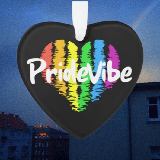 PrideVibe Coeur arc-en-ciel : L'amour dans chaque