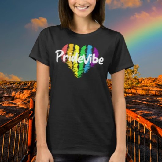 PrideVibe Logo T-shirt