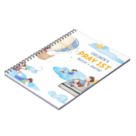 PRIE D'ENFANTS 1ER CARNET SPIRAL (Côté gauche)