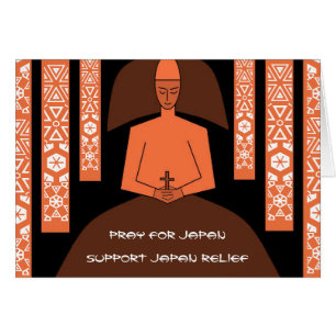 PRIE POUR LE JAPON DE SOUTENIR LE RELIEF DU JAPON