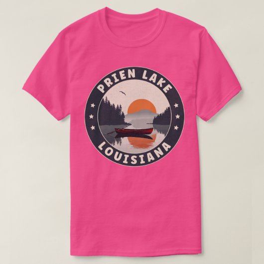 Prien Lake Louisiana Sunset TShirt (Design devant)