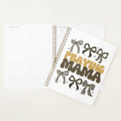 Prier Mama Croquette Bow Affirmation Florale (Devant avec enveloppe)