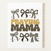 Prier Mama Croquette Bow Affirmation Florale (Dos)