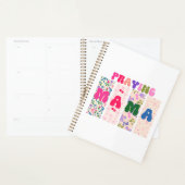 Prier Mama Croquette Bow Affirmation Florale (Devant avec enveloppe)