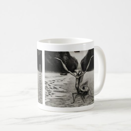 Prier Mantis Mug (Devant droit)