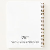 Prier Mère Élégant Journal De Couverture Dure (Dos)