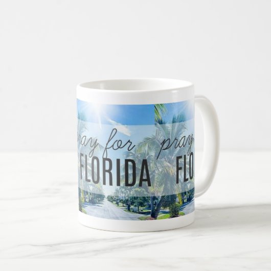 prier pour floride milton mug (Devant droit)