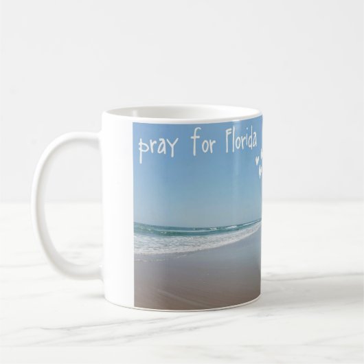 prier pour floride milton mug (Gauche)
