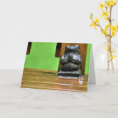 Prier pour la pluie, carte (Fleur jaune)