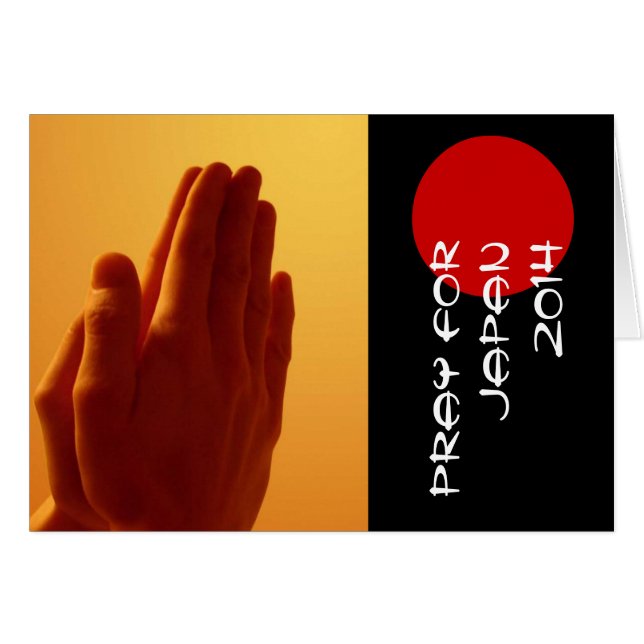prier pour le japon 2014 (Devant horizontal)