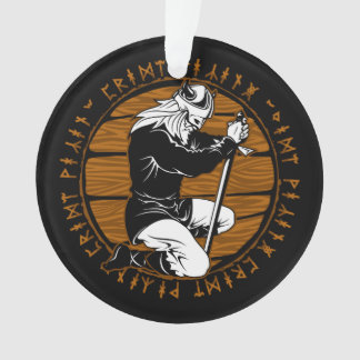 Prier Viking Warrior Runes Noël