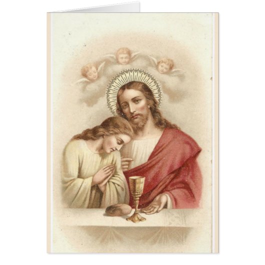 Prière à Jésus et Saint Jean l'Apôtre (Devant)