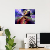 Prière à l'un - Poster (Bureau à domicile)